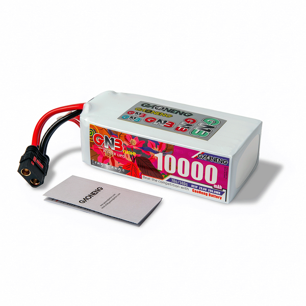 GAONENG GNB 8S1P 29.6V 10000mAh 70C RC LiPo Battery QS8 GNB100008S70A фото